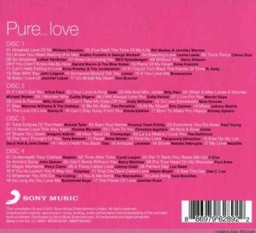 群星.2011-Pure...Love（纯爱）4CD【SONY】【WAV+CUE】