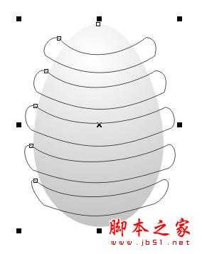 coreldraw绘制简单削皮效果的方法(图文教程)