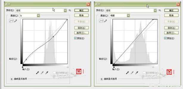 photoshop在LAB模式下修复偏色照片