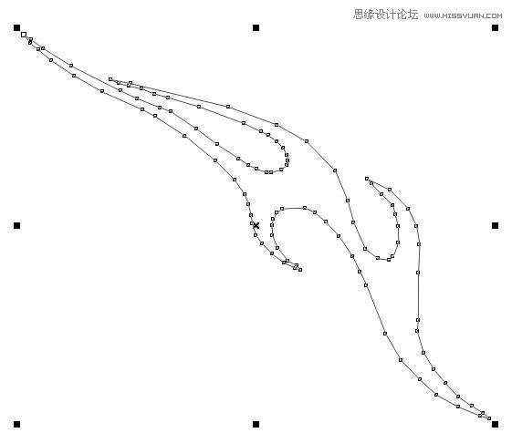 CorelDraw绘制时尚创意的蝴蝶花纹图案教程