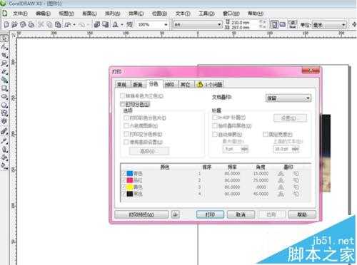 cdr怎么设置打印选项?CorelDRAW X3打印的设置方法