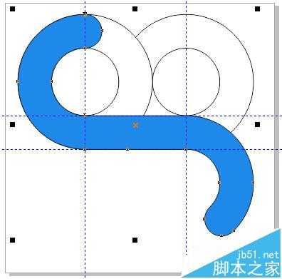 cdr中怎么绘制百度云的图标?