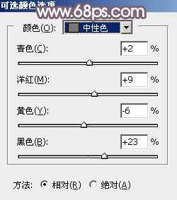 Photoshop调制出柔和的中性黄褐色外景人物图片