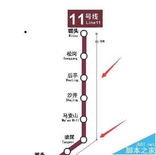 CorelDRAW X4怎么绘制深圳地铁线路图?