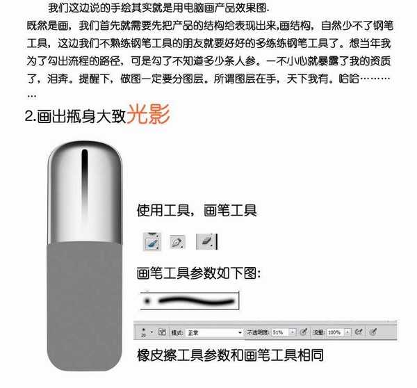 PS手绘逼真的电商资生堂产品效果图教程